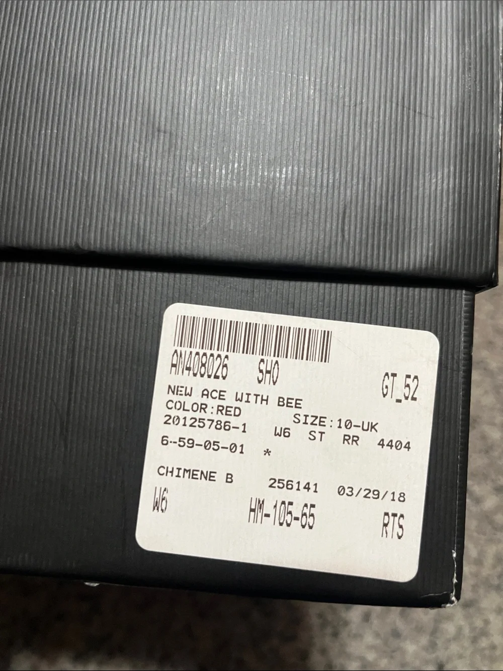 Gucci Ace Embroidered 'Red Bee' Sneaker